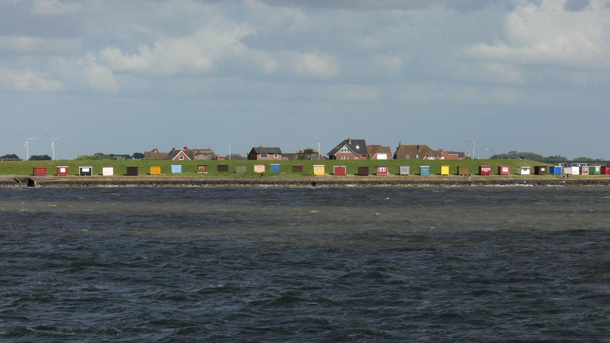 Strandhotel Dagebuell Direkt An Der Nordsee Eksteriør bilde