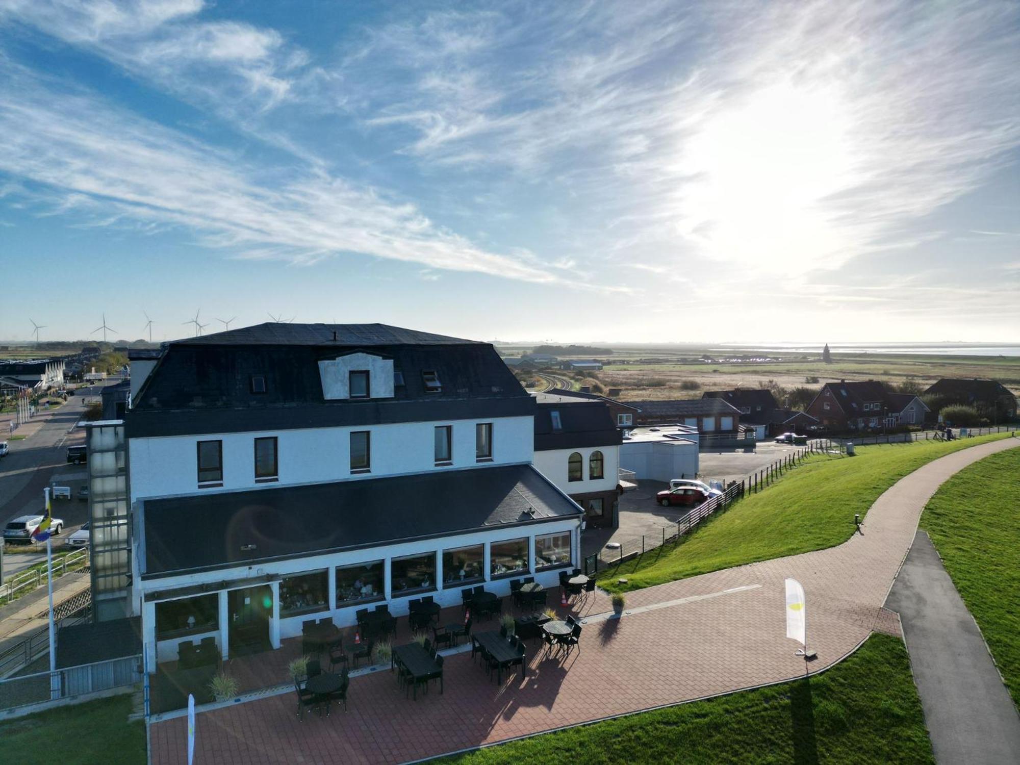Strandhotel Dagebuell Direkt An Der Nordsee Eksteriør bilde